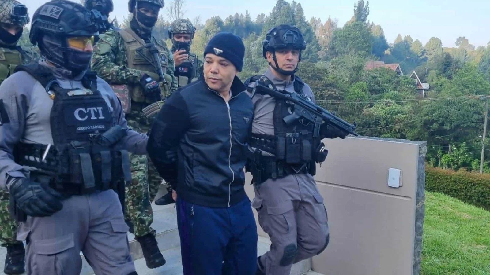 Capturan en Colombia al presunto líder de la red transnacional Falcón