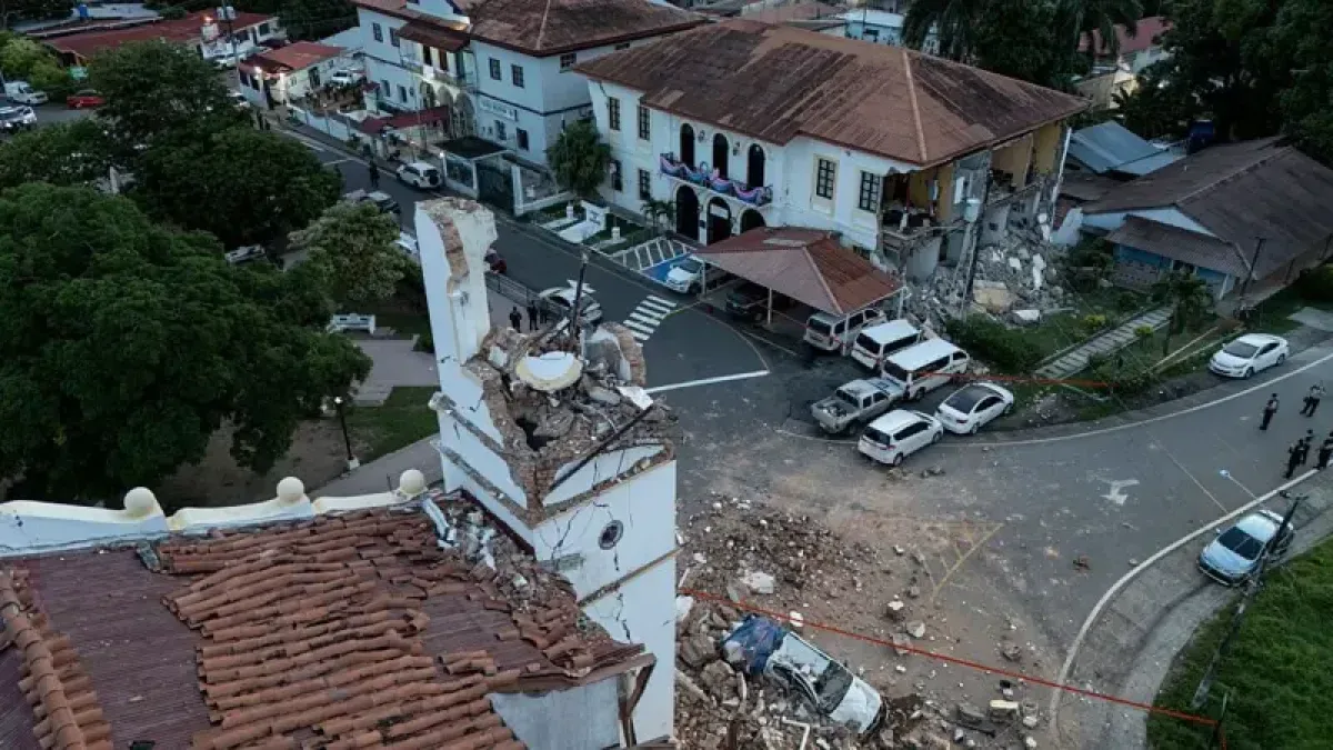 Terremoto de 7,7 en Panamá deja daños materiales y más de 80 réplicas