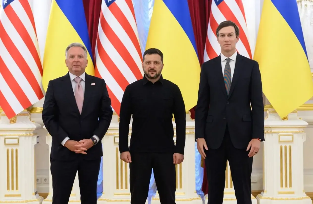 Emisarios de EE.UU. se reúnen con Zelenski para reactivar diálogo de paz en Ucrania