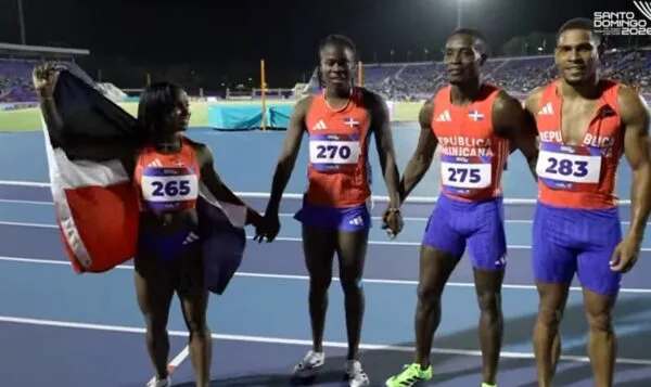República Dominicana gana oro en relevo 4x100 mixto en Juegos Centroamericanos