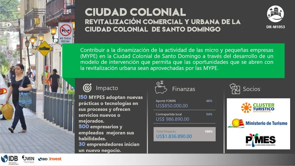 Iniciarán plan piloto de calmado de tráfico en la Ciudad Colonial desde el lunes 17