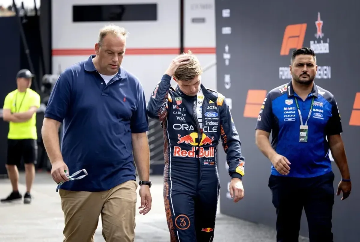 Verstappen sufre accidente en Zandvoort y provoca bandera roja en GP de Países Bajos