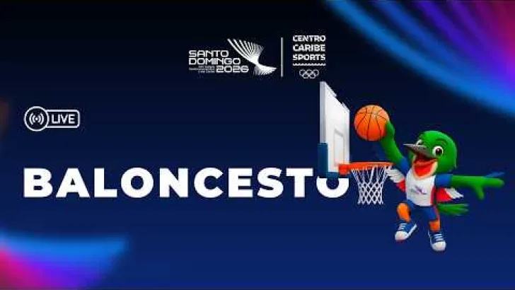República Dominicana y Puerto Rico se enfrentan en baloncesto masculino de los Juegos Centroamericanos y del Caribe 2026