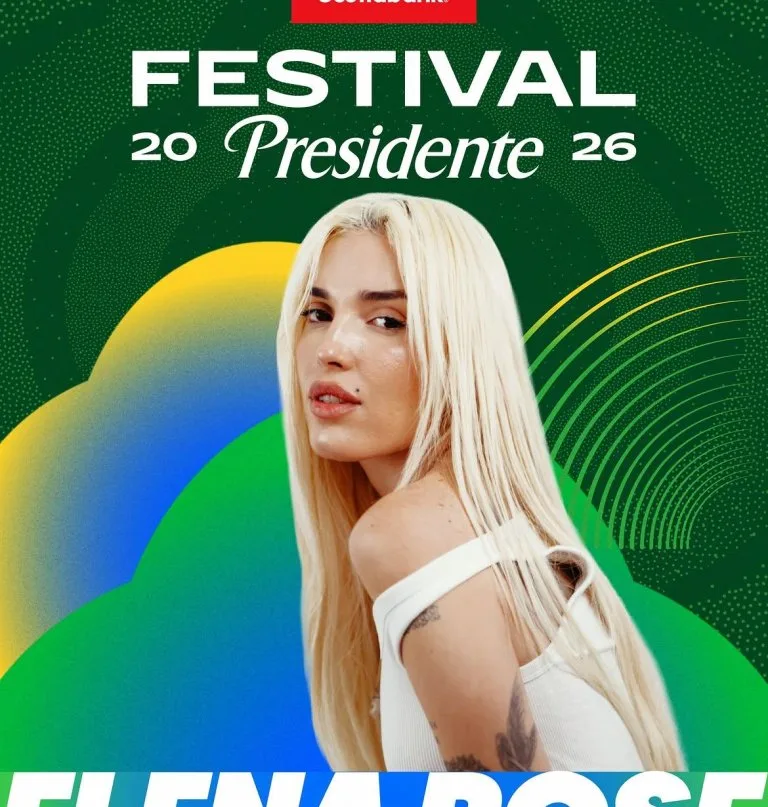 Elena Rose se suma al Festival Presidente 2026: séptimo artista confirmado