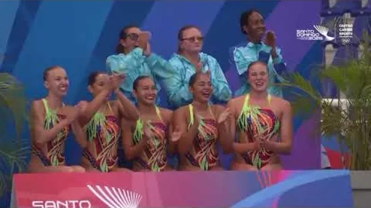 Santo Domingo 2026: Natación Artística Brilla en Día 13 de los Juegos Centroamericanos