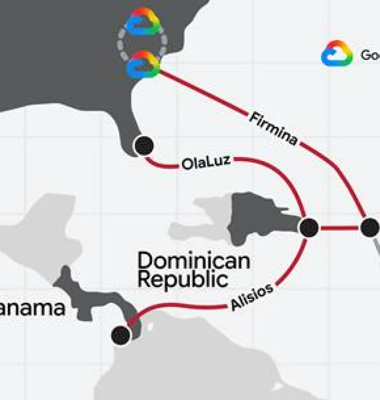 Google expande su red de cables submarinos en República Dominicana con tres nuevos sistemas