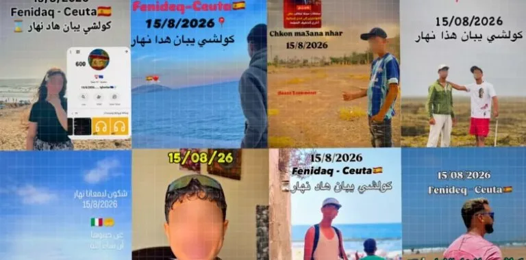 Desinformación en redes sociales impulsa nuevo intento de cruce masivo a Ceuta el 15 de agosto