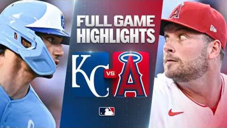 Royals vencen a Angels en juego completo de la temporada 2026 de la MLB