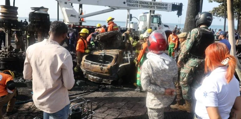 Testigo describe explosión de tanquero en Malecón: 'Salí corriendo por mi vida'