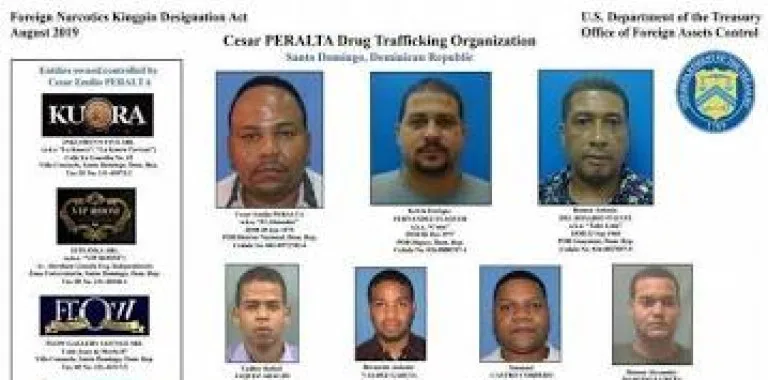 EE.UU. sanciona a César el Abusador y su red de narcotráfico en el Caribe