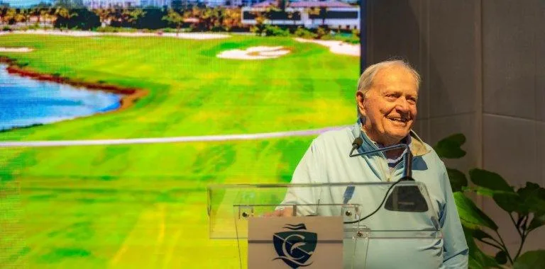 Jack Nicklaus supervisa avances del nuevo campo Las Iguanas en Cap Cana