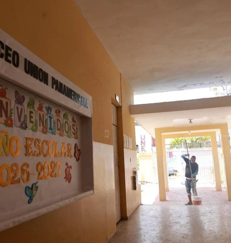 Centros educativos del Distrito Nacional ultiman detalles para el inicio del año escolar 2026-2027