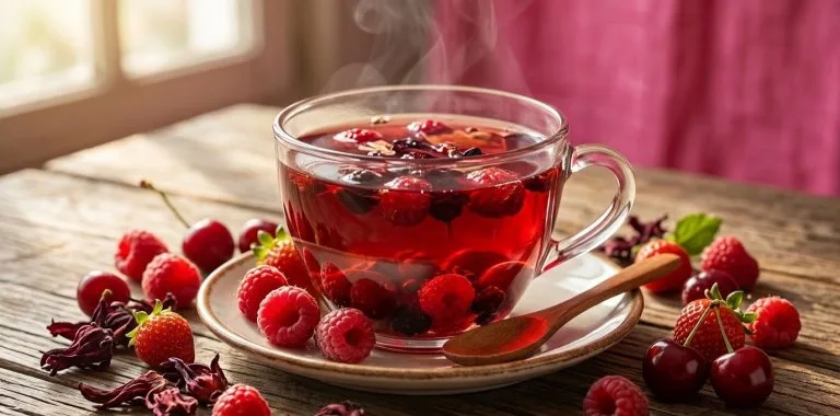 Té de frutos rojos: beneficios, preparación y consideraciones para su consumo