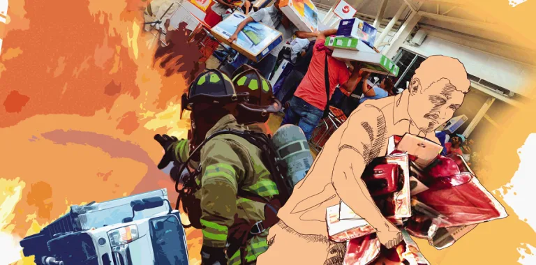 La psicología y sociología detrás del saqueo en situaciones de emergencia