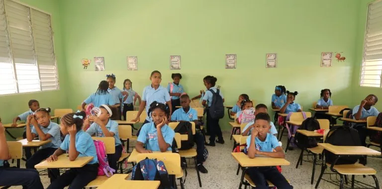 Presidente Abinader encabeza inicio del año escolar 2026-2027 en La Milagrosa