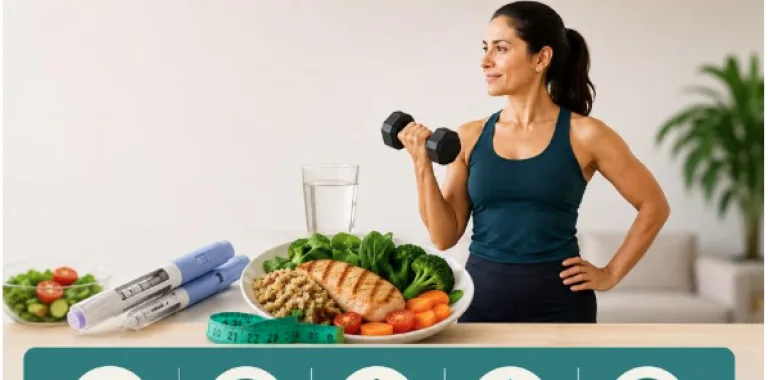 Pérdida de peso con inyectables: cómo evitar la pérdida muscular