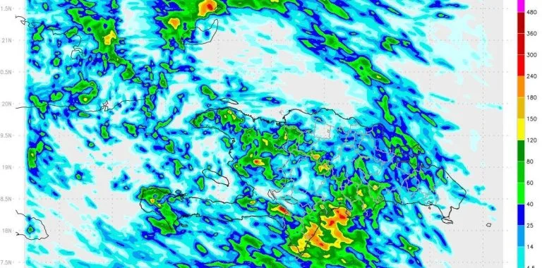 Indomet pronostica lluvias persistentes hasta viernes por remanentes de Dolly y vaguada
