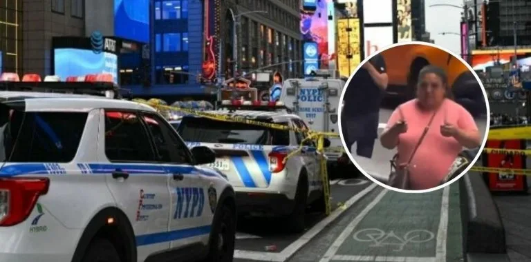 Mujer ataca con cuchillos a dos personas en Times Square y es abatida por la policía