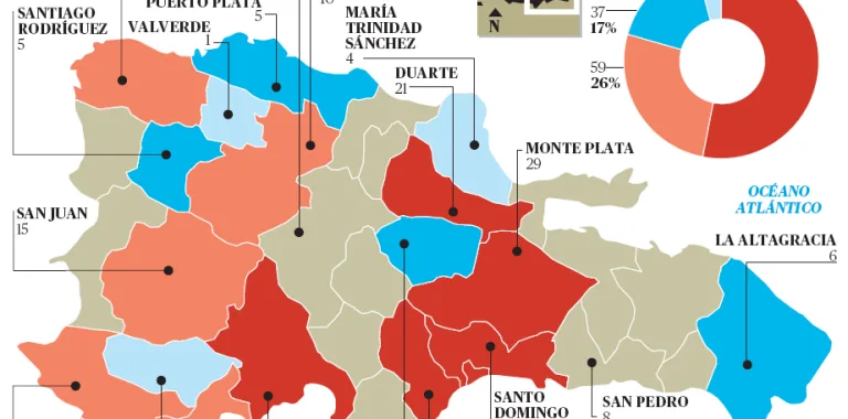 Monte Plata lidera con 29 centros educativos sin iniciar clases en RD