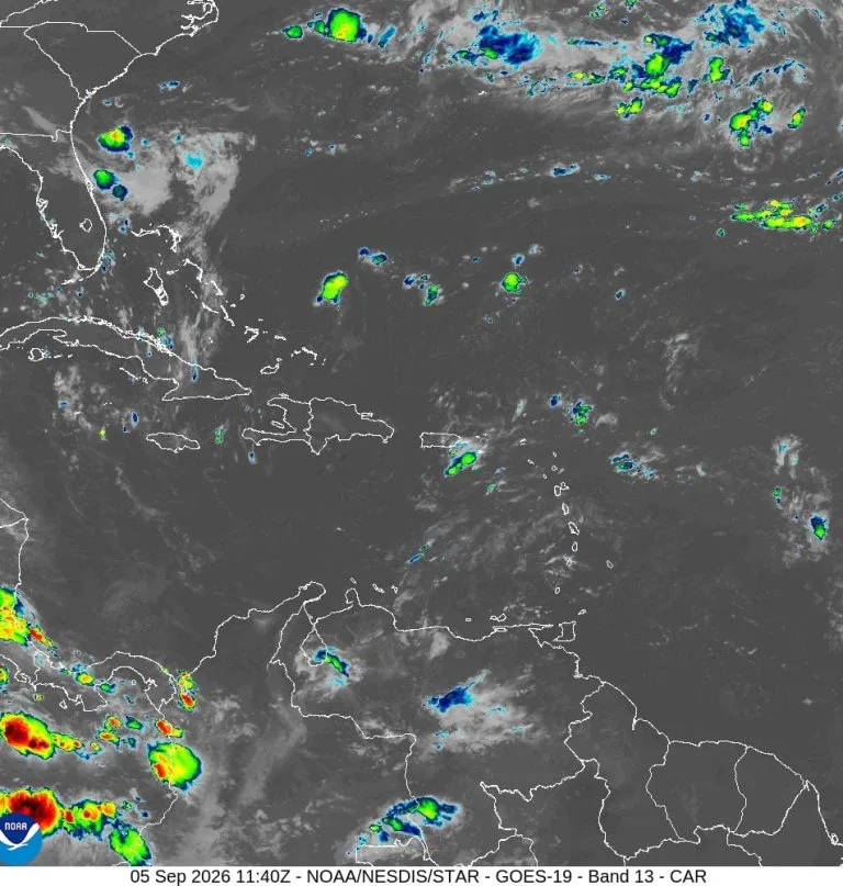 Indomet pronostica escasas lluvias pero advierte sobre chubascos en 9 provincias