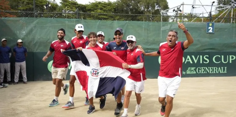 República Dominicana derrota a Egipto y asciende al Grupo I Mundial de la Copa Davis