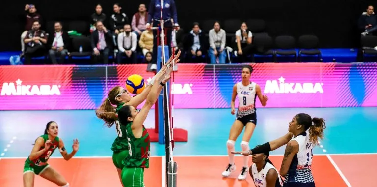 México derrota 3-0 a República Dominicana en apertura de Final Six NORCECA 2026