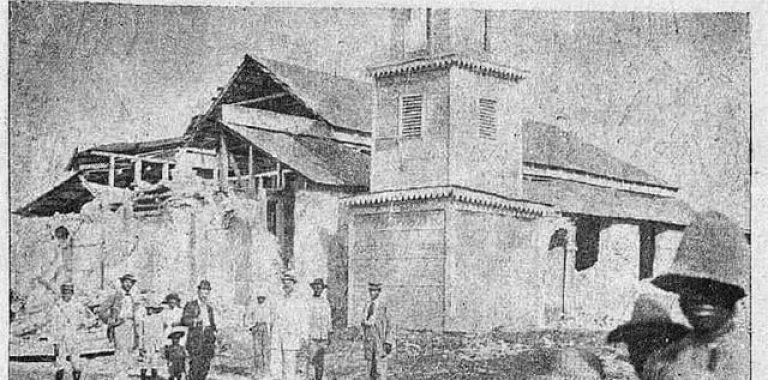 El terremoto de San Bruno de 1911 destruyó la segunda iglesia colonial de San Juan de la Maguana