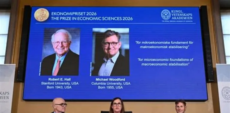 Robert Hall y Michael Woodford ganan el Nobel de Economía 2026 por sus modelos macroeconómicos