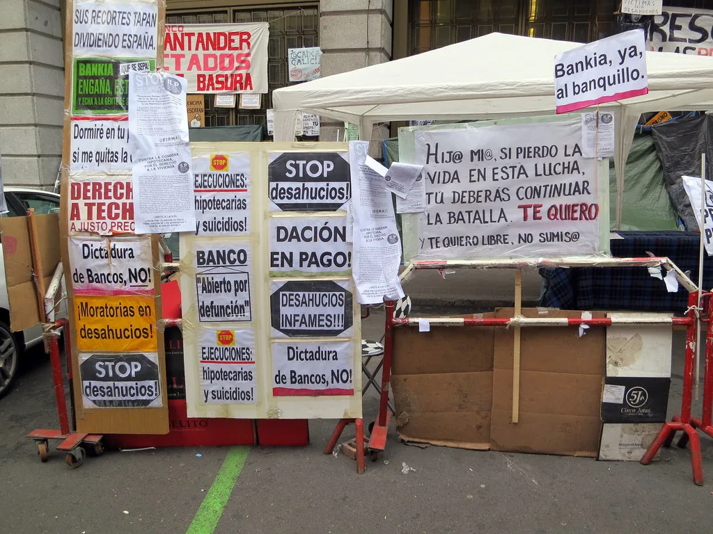 Acampada en Puerta del Sol cumple 20 noches y plantea expansión a barrios