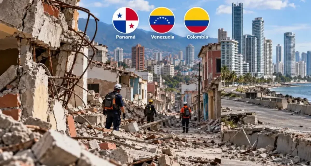 Tres terremotos similares, tres realidades distintas en América Latina