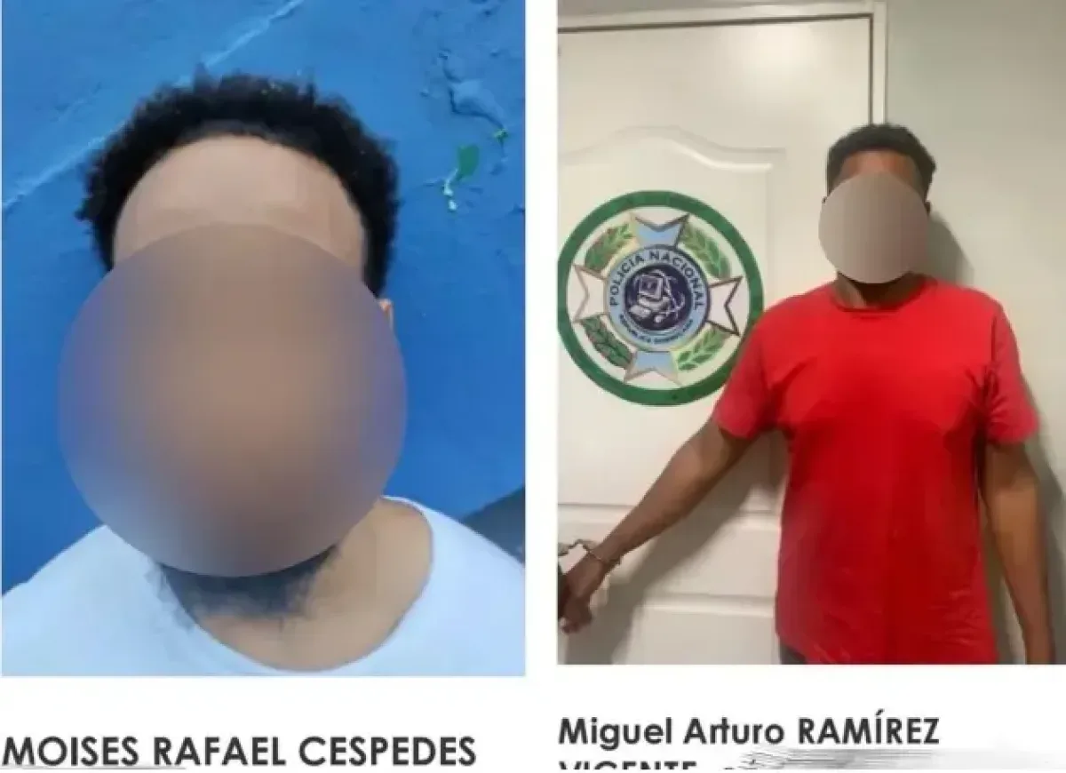 Policía Cibernética detiene a dos hombres por estafas electrónicas en RD