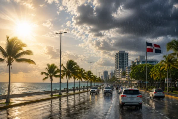 Chubascos pasajeros y calor intenso marcarán el sábado en República Dominicana