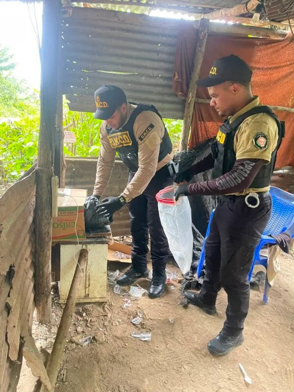 DNCD y Ministerio Público desarticulan 12 casos de narcotráfico en Pedro Brand