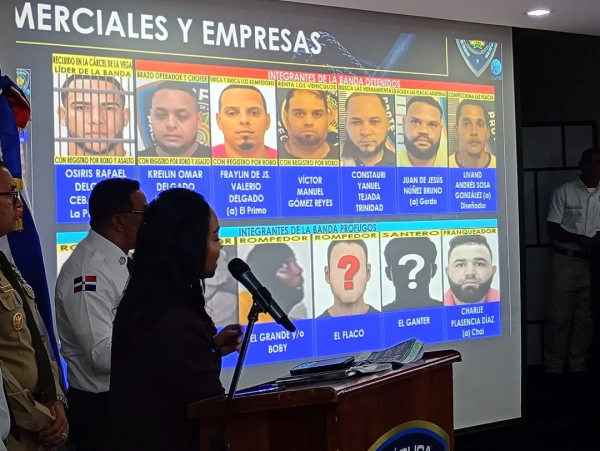 Policía Nacional desarticula banda criminal vinculada a robos en comercios