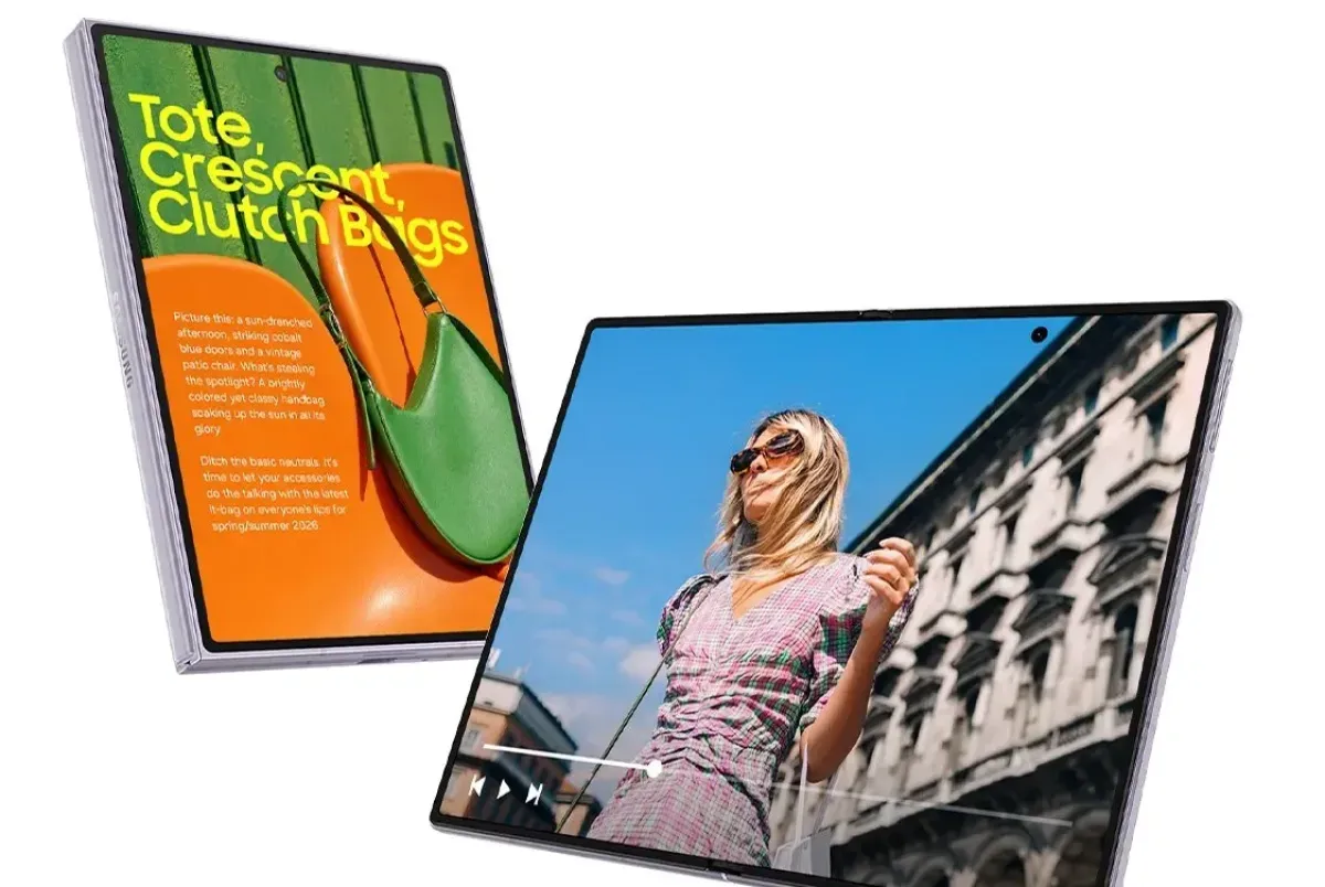 Samsung Galaxy Z Fold8: diseño plegable optimizado para contenido y multitarea