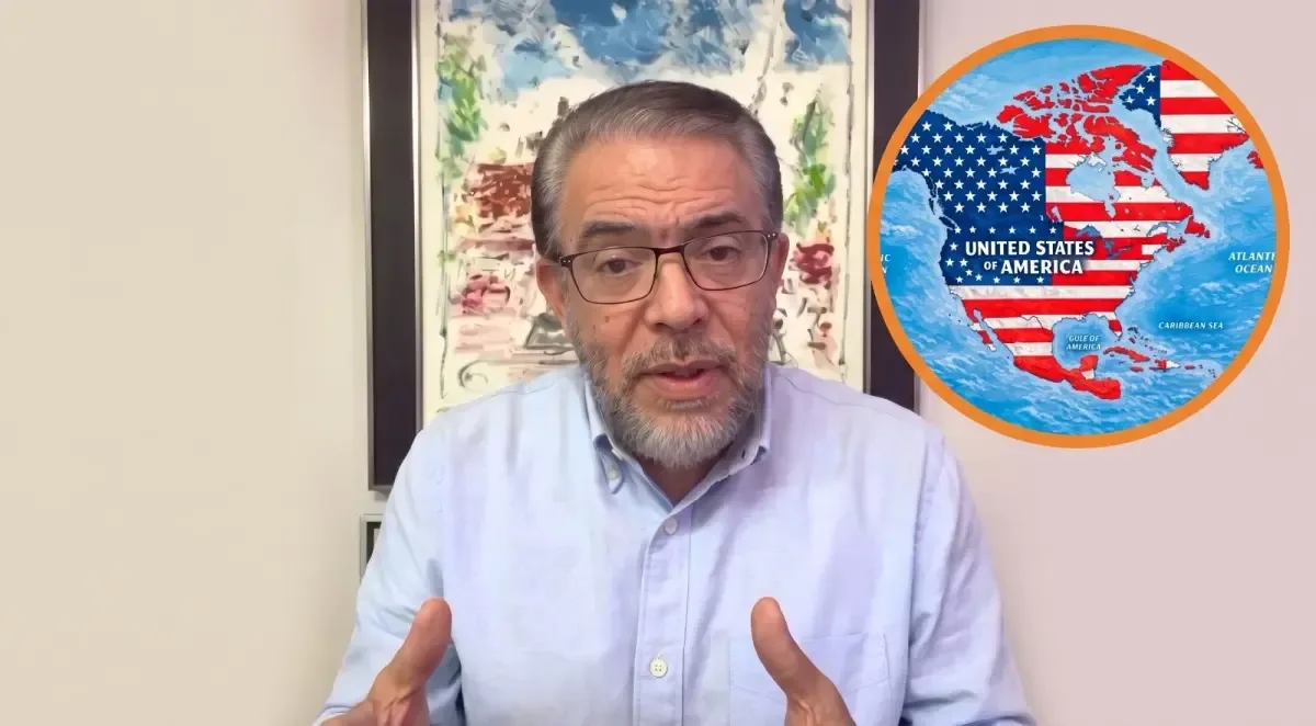 Guillermo Moreno critica silencio del Gobierno dominicano ante mapa de Trump