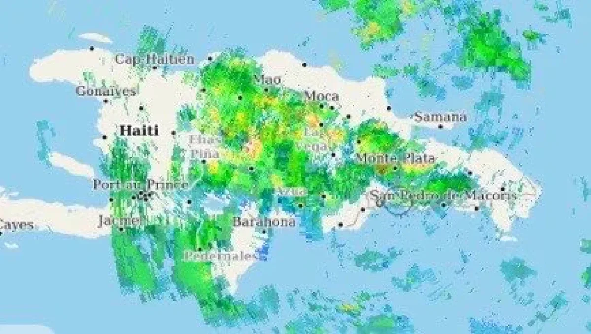 Tormentas eléctricas y granizadas afectan varias zonas del país este sábado