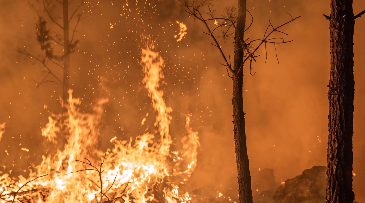 Incendio forestal amenaza el Parque Nacional Valle Nuevo; brigadas trabajan para contenerlo