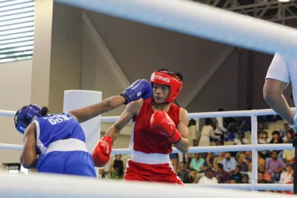 Katherine Bera asegura bronce y avanza a semifinales en boxeo Juegos Centroamericanos