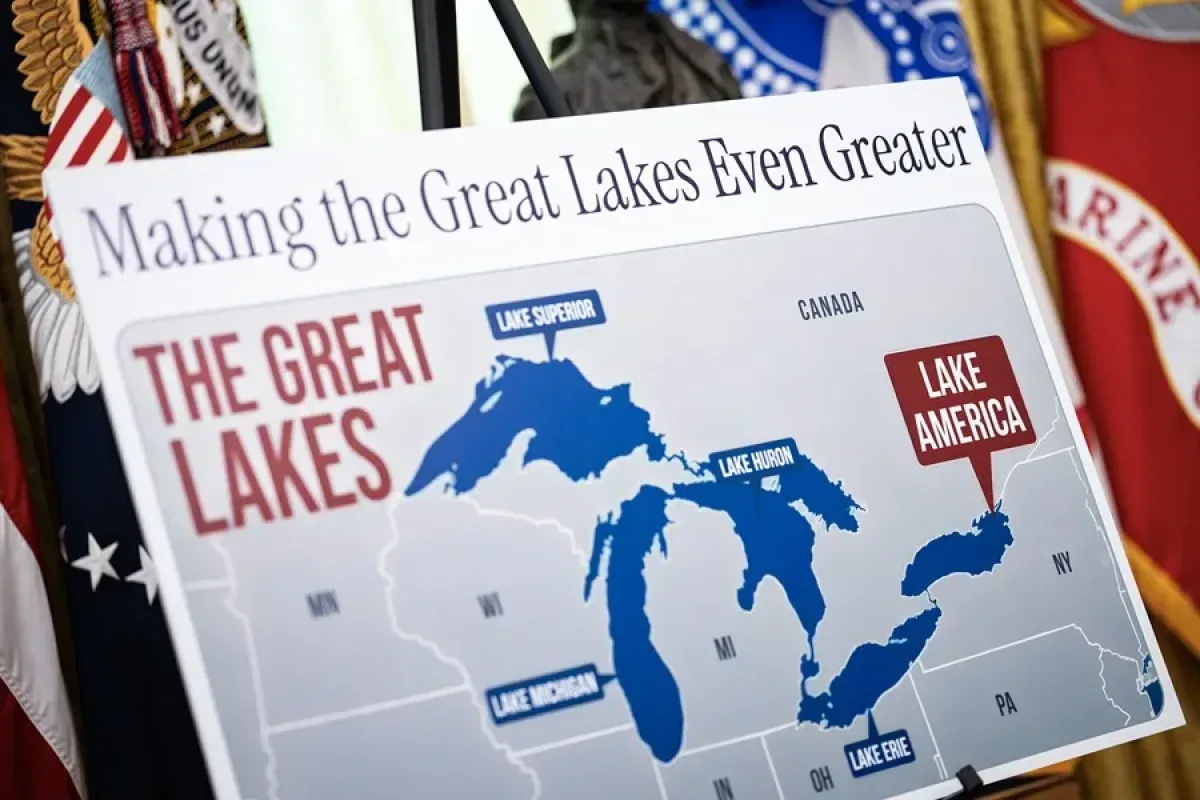 Google Maps renombra el Lago Ontario como Lago América para usuarios de EE.UU.