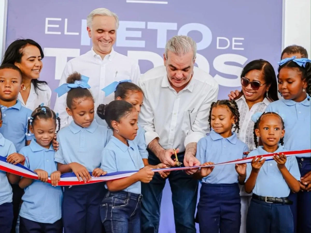 Presidente Abinader inaugura el año escolar 2026-2027 en Santo Domingo Este