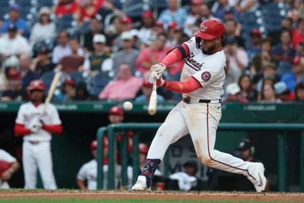 Yankees adquieren a Luis García Jr. de los Nacionales a cambio de cuatro lanzadores