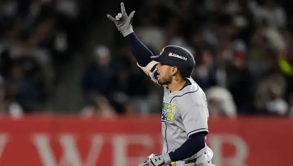 Víctor Mesa Jr. conecta jonrón clave y los Rays barren a los Yankees para avanzar a la ALCS