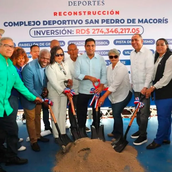 Inician obras de reconstrucción del Complejo Deportivo de San Pedro de Macorís con inversión de RD$274 millones