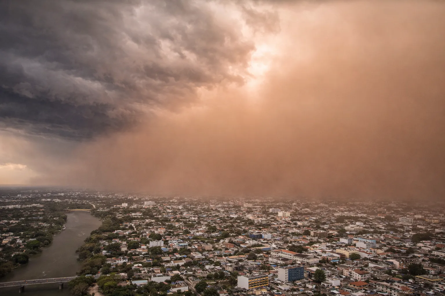 Cielo limpio en RD por ahora: polvo del Sáhara aumentará desde el miércoles
