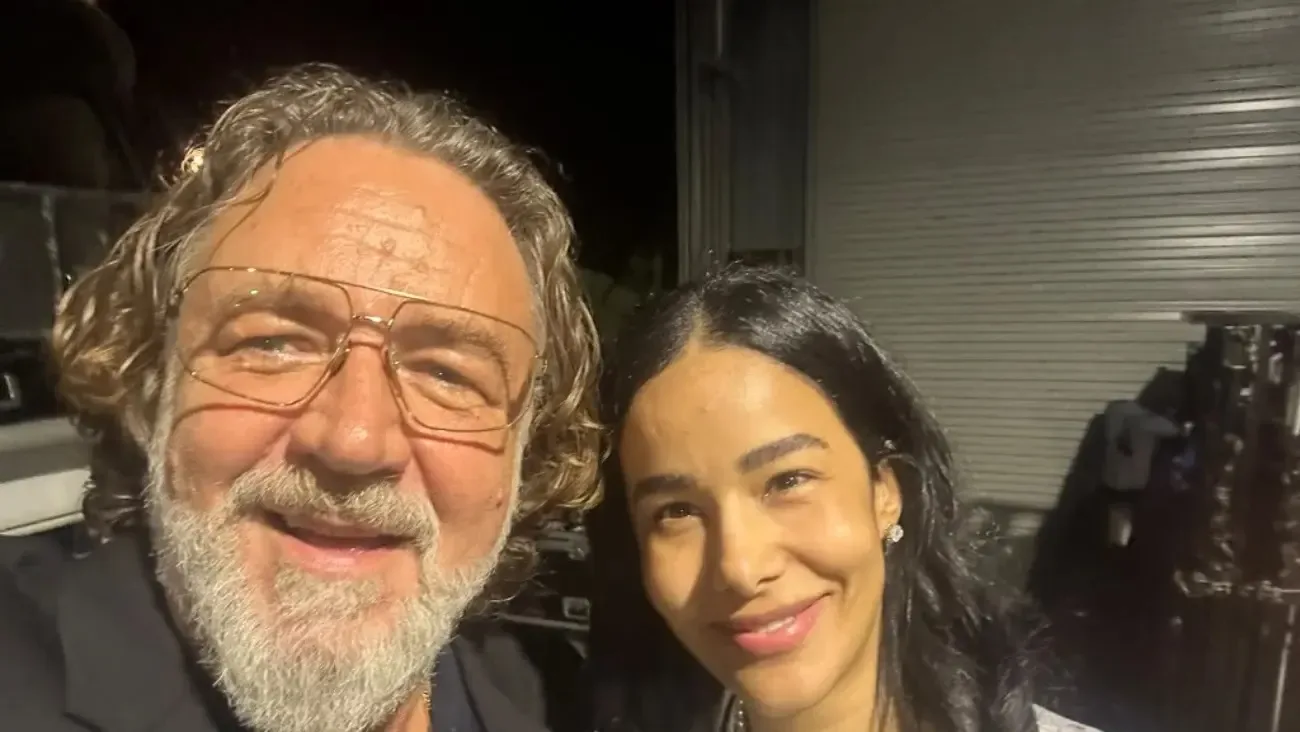 Massiel Taveras brilla junto a Russell Crowe en 'The Get Out', película en Top 3 de Paramount+