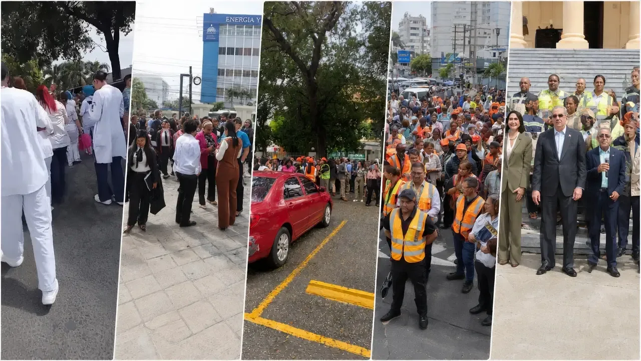 Simulacro Nacional de Evacuación moviliza a miles en Santo Domingo