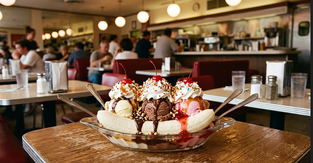 El banana split: un clásico de las heladerías que celebra su día el 25 de agosto