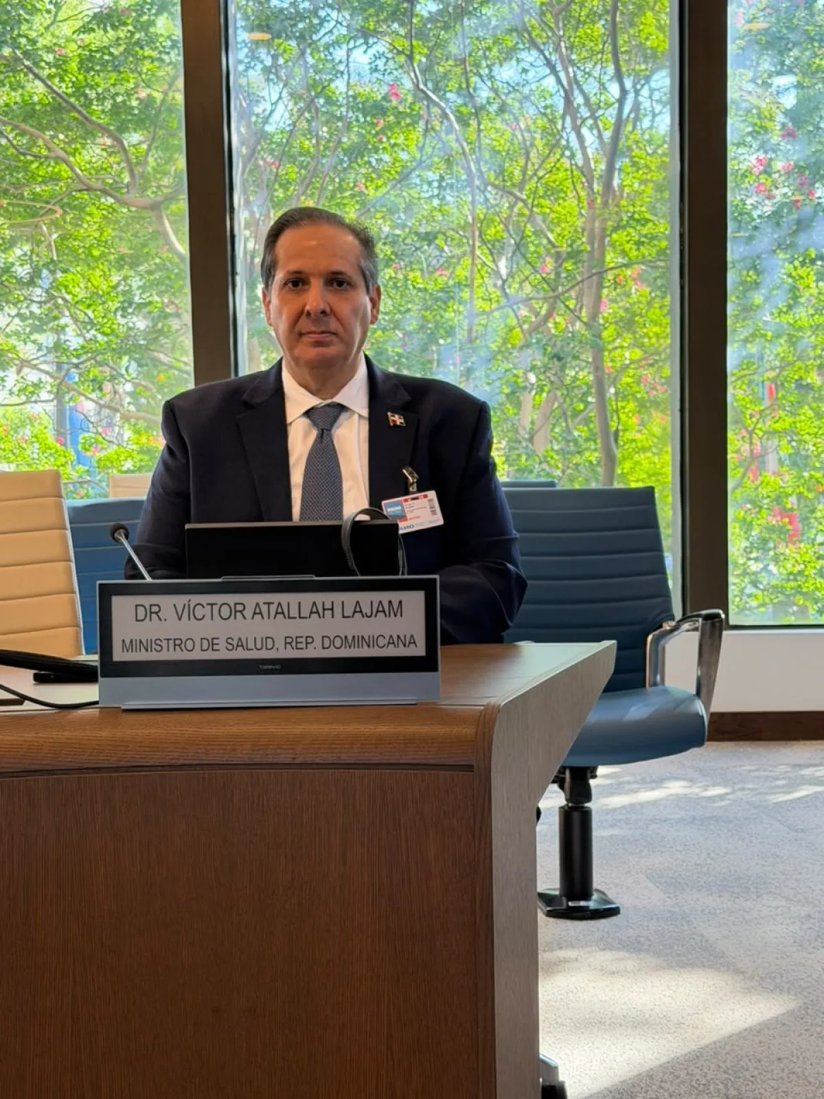 Ministro de Salud de RD presenta avances en Washington