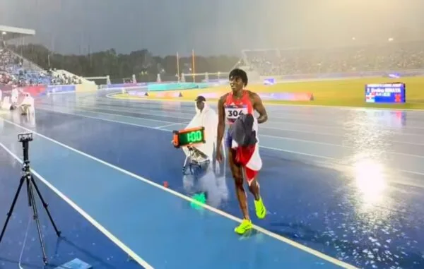 Marileidy Paulino y Gabriel Moronta conquistan oro en 400m bajo lluvia en Juegos Centroamericanos
